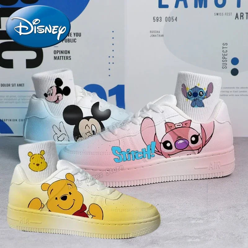 Mickey Mouse Kids Print Boys Tennis Cartoon Casual Shoes