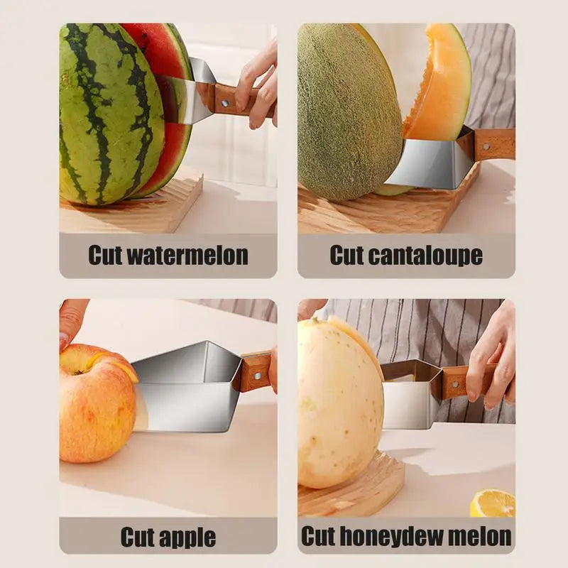 Watermelon Slicer Artifact Slicing Knife Fruit And Vegetable Tools Watermelon Clip