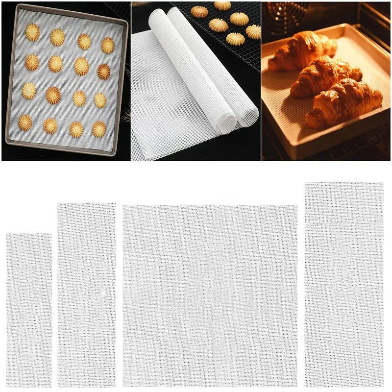 Baking Mat Oilpaper Heat-resistant Pad Non-stick Steamer Mat Reusable