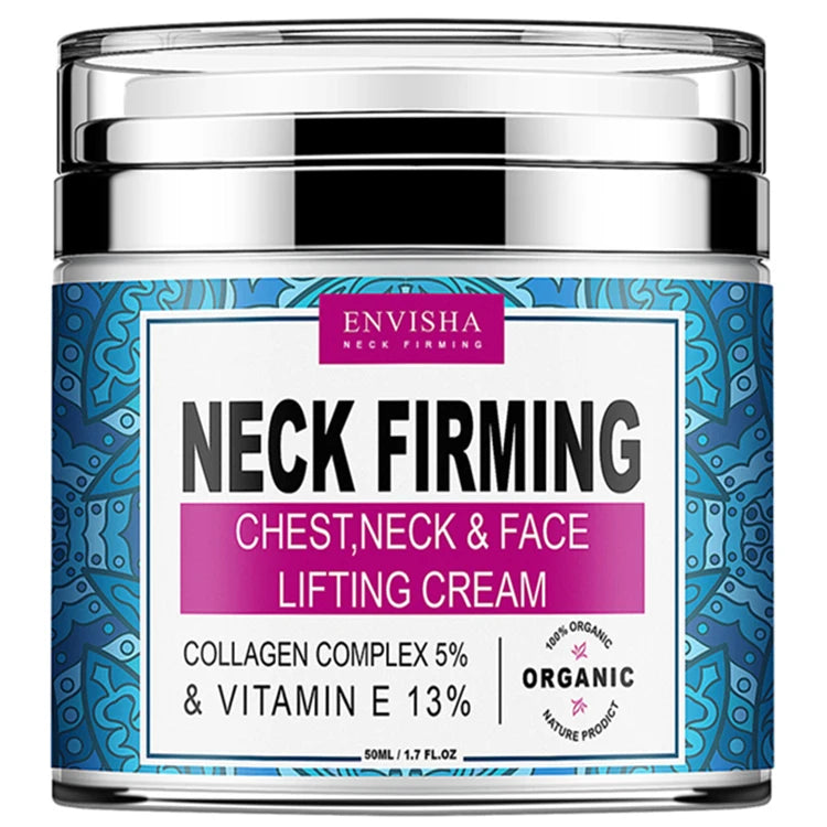 ENVISHA Collagen & Hyaluronic Acid Face Cream for Women Anti-Wrinkle Moisturizing Night Cream Skin Care Anti-Aging Pore Minimization Whitening 50ml