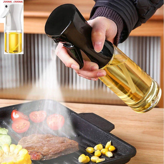 200ml/300ml Oil Dispenser BBQ Cooking Olive Oil Spray Bottle Kitchen Camping Baking Vinegar Soy Sauce Sprayer Containers