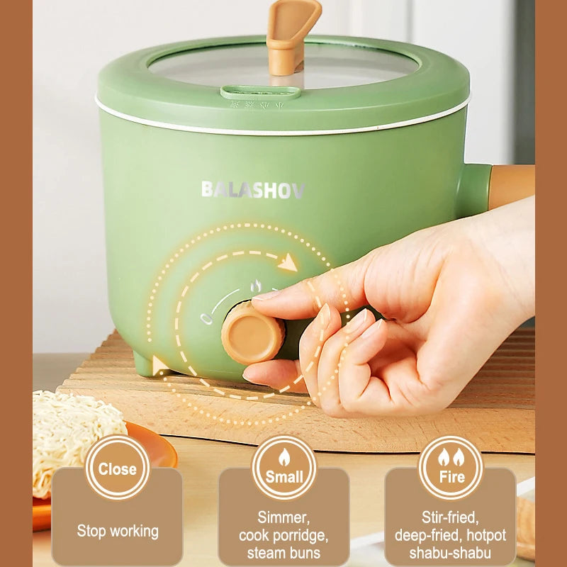 Multifunction Cooker Mini Rice Cooker Electric Cooking Pots Non-stick Portable multi cooker 1-2 people