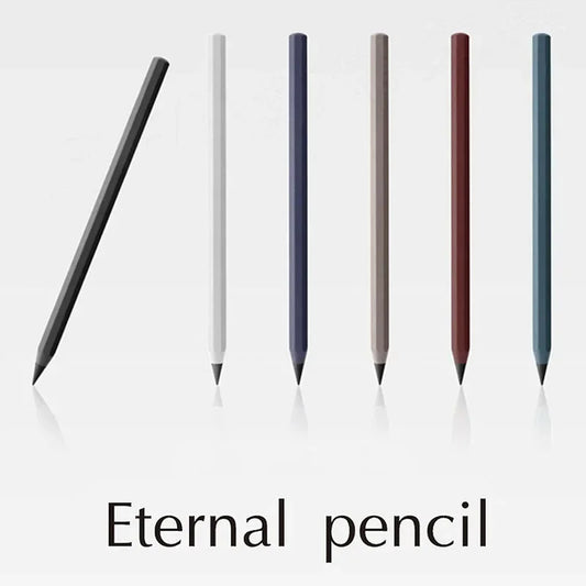 Metal Pencil Unlimited Writing Eternal No Ink Pen Magic Pencils Painting Supplies Novelty Gifts Stationery