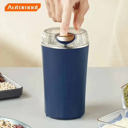 Small Electric Grinding Machine Grain Coffee Grinder Stainless Steel Nuts Beans Grains Mill Herbs  for kitchen