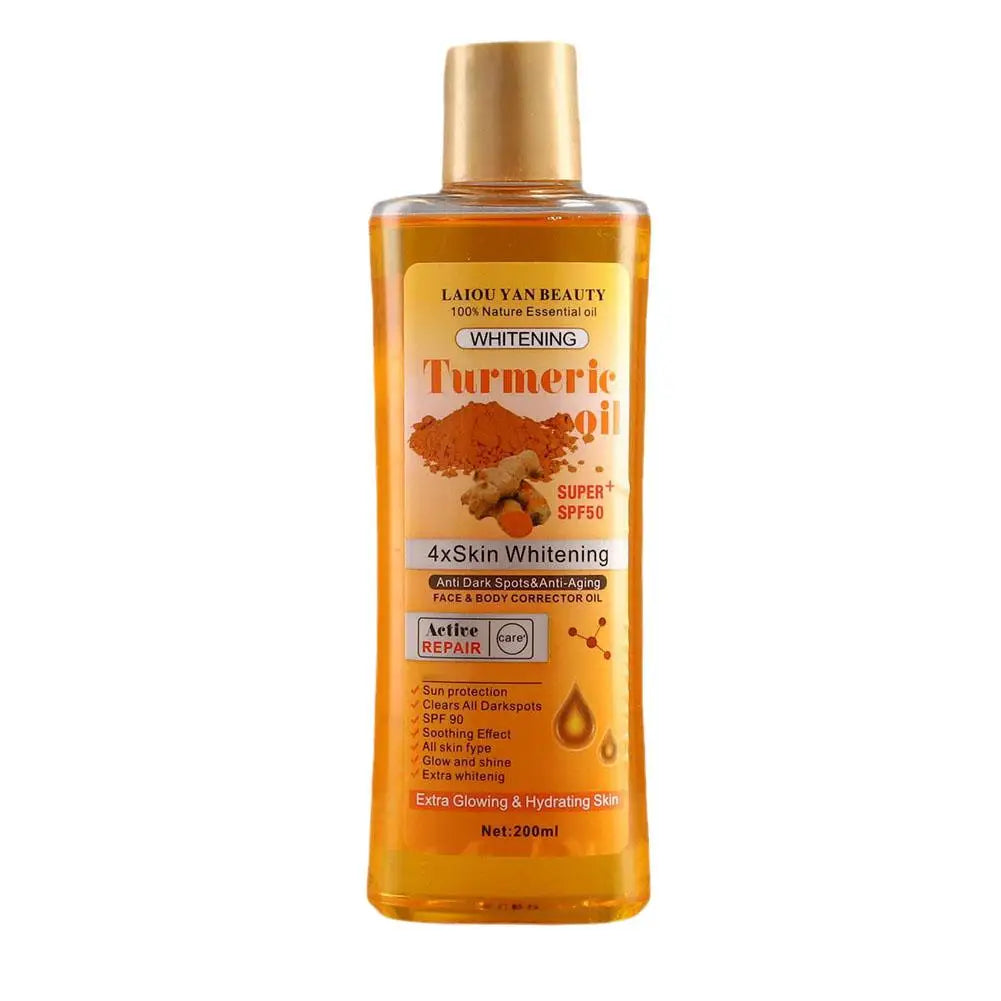 Turmeric Essential Oil Ginger Deep Hydration Nourishing Smoothing Face Serum Oil  Skin Care