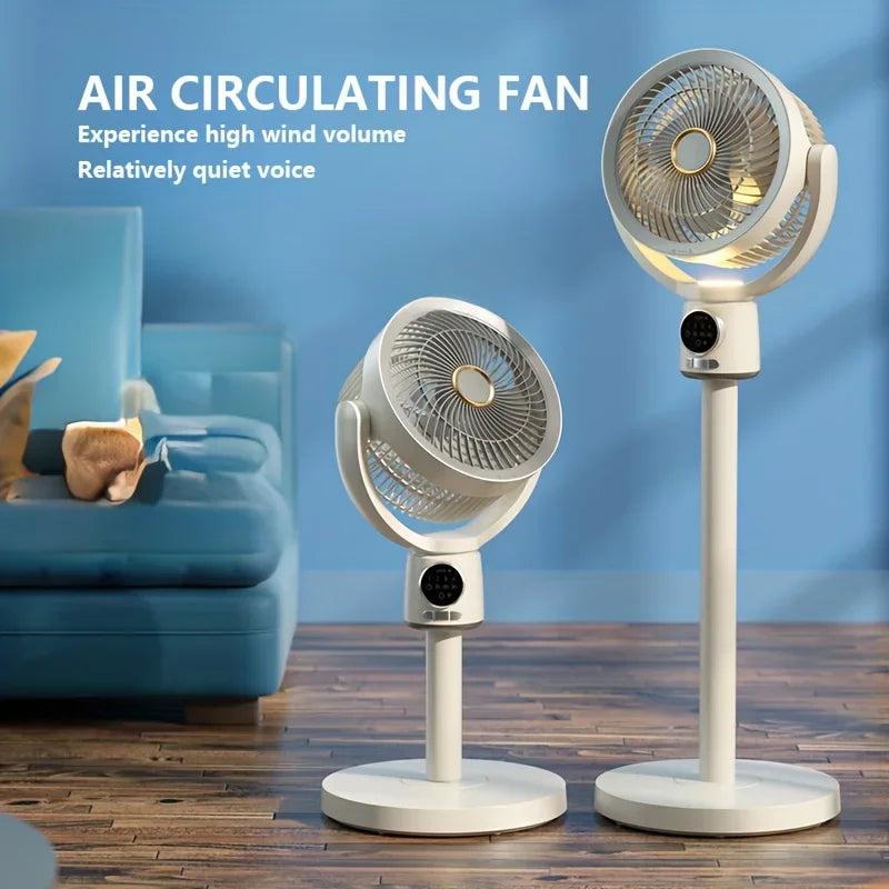 Electric Floor Stand Circulating Cooling Fan Remote Air Blower USB Plug Household Timing Shake Head Turbo Convection Cooler