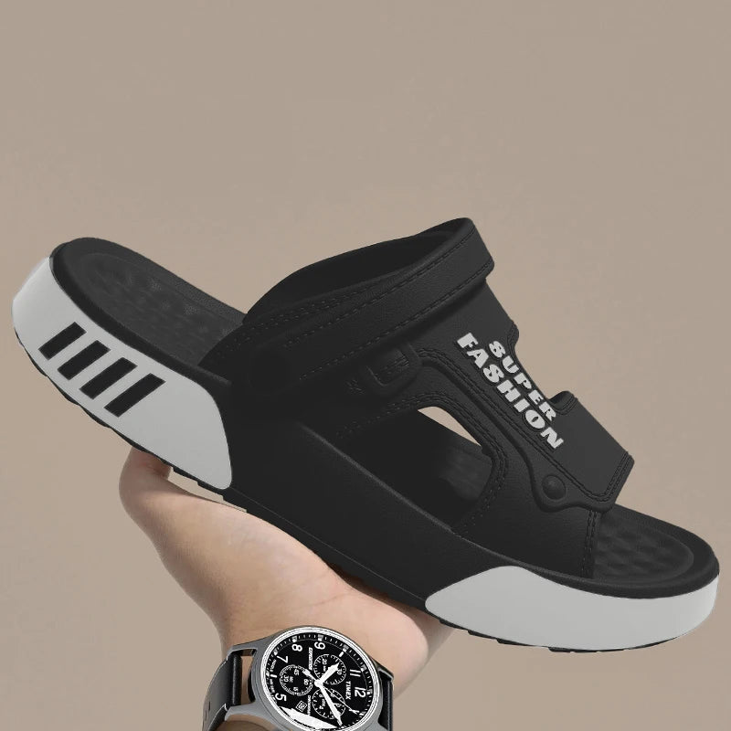 Men Slippers Summer Sandals Indoor Outdoor Walking Beach Shoes Flip Flops Home Shoes