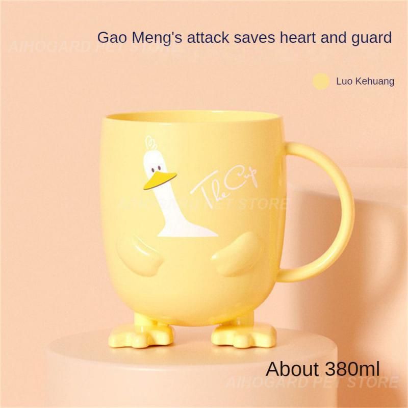 Easy To Clean Childrens Brush Cup Environmental Protection Anti-fall Cartoon Mouthwash Cup