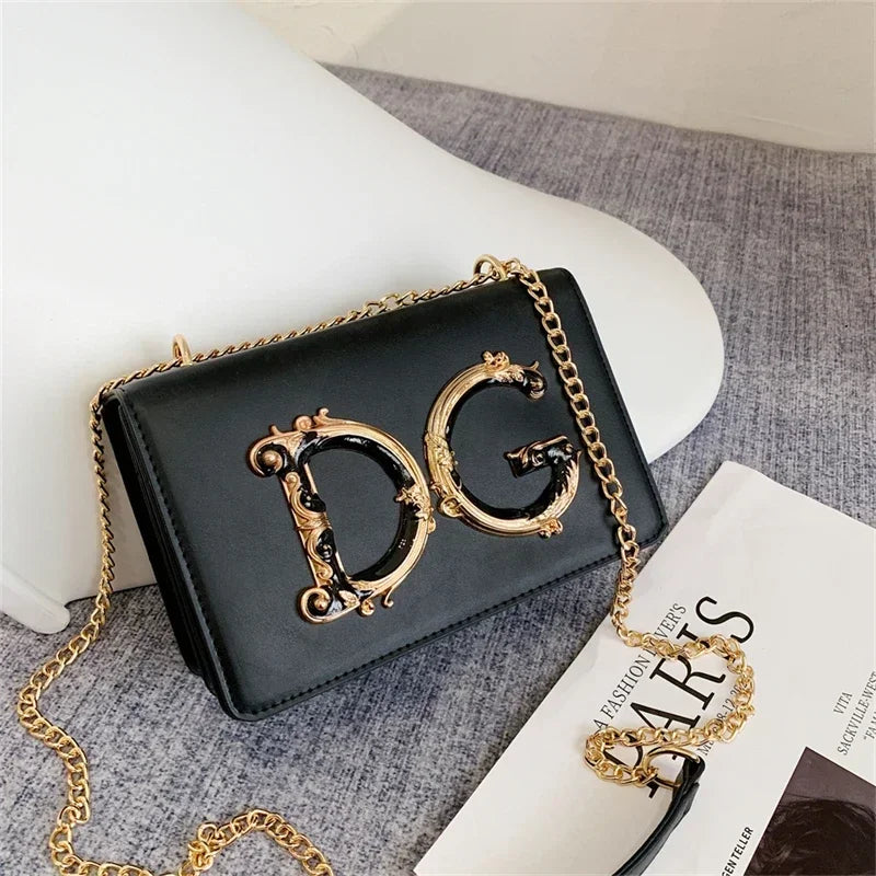 Women's Luxury Lightweight Multi-purpose Chain Shoulder Sling Bag for Formal Events New Design 2025 Art Portfolio Case
