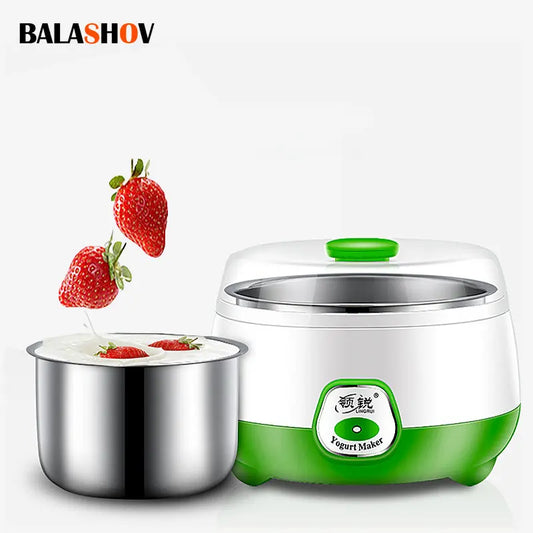 Yogurt Maker Mini Automatic Yogurt Machine Tools Kitchen Appliances Stainless Steel Appliances