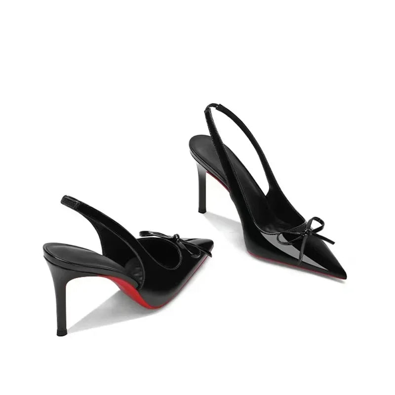 Women's High Heel 2025 Comfortable Light Luxury Slip-On French Style Fashion Pump