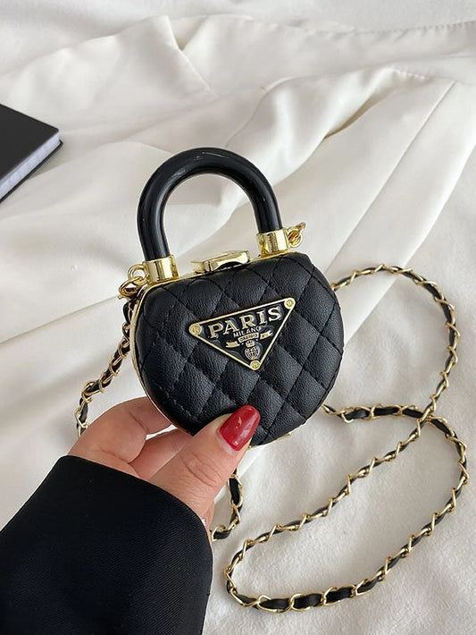 Ladies' Fashion Mini Lipstick Bag Chain Strap Shoulder Cross Bag