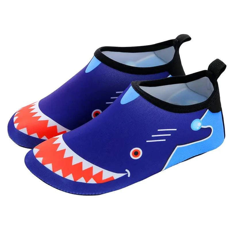 Kids Soft Foldable Water Shoes Boys Girls Quick-Dry for Beach Summer Outdoor Wading Swimming Surf Sea Slippers