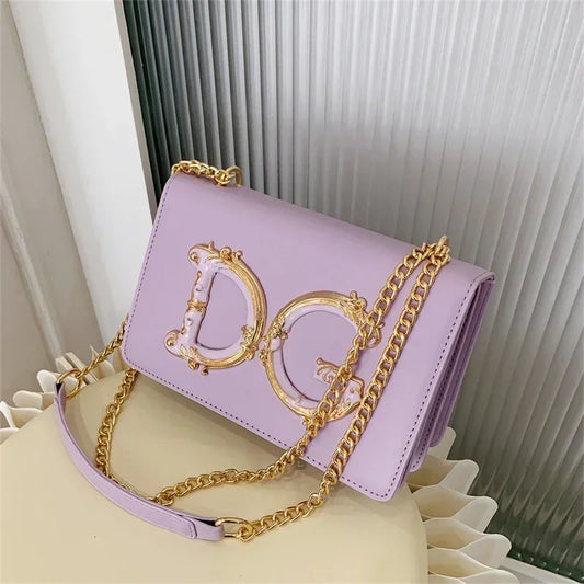Women's Luxury Lightweight Multi-purpose Chain Shoulder Sling Bag for Formal Events New Design 2025 Art Portfolio Case
