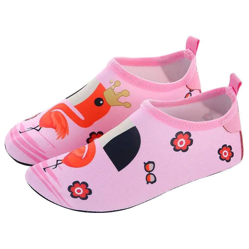 Kids Soft Foldable Water Shoes Boys Girls Quick-Dry for Beach Summer Outdoor Wading Swimming Surf Sea Slippers