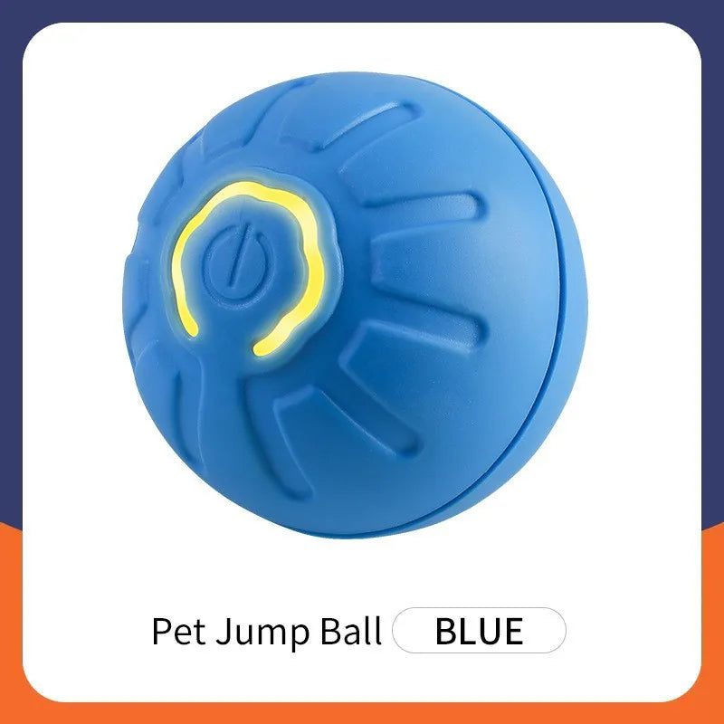 Smart Dog Toy Ball Electronic Interactive Pet Toy Ball USB Automatic Moving Bouncing for Puppy Birthday Gift Cat Products