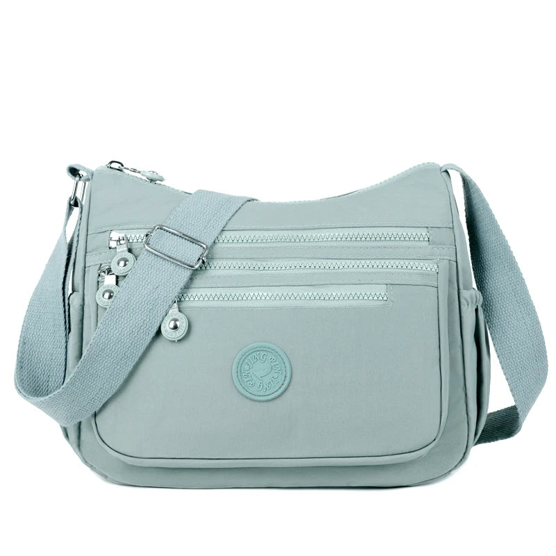Shoulder Bag Waterproof Crossbody Nylon Bag for Women Messenger Bags Ladies Handbag