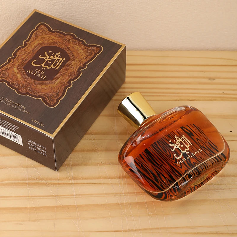 Arabic Sandalwood Perfume Classic Agarwood &  Musk Fragrance Long-lasting Elegant Eau De Parfum