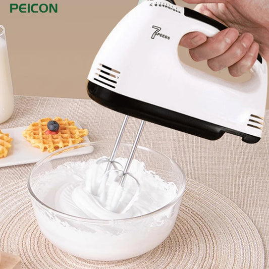 Electric Milk Frother Handheld Egg Beater for Cappuccino Coffee Foamer Cream Egg White Blender Kitchen Automatic Mixer