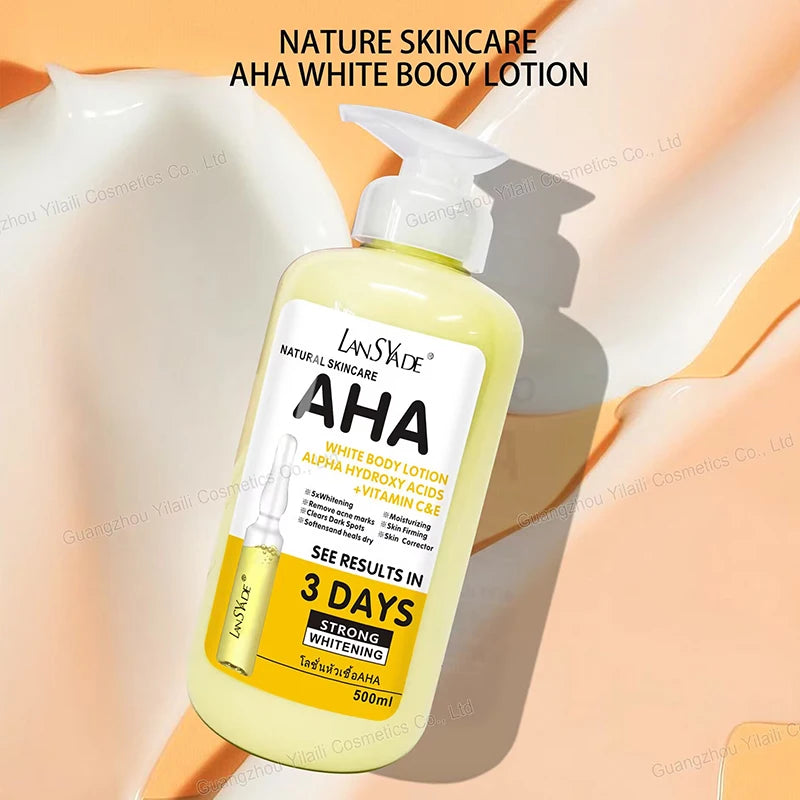 Whitening Body Cream Vitamin C&E Moisturizing Lightening Body Lotion Acne Marks Skin Care