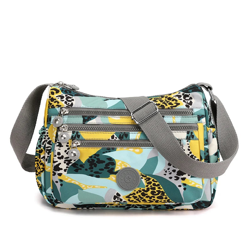 Shoulder Bag Waterproof Crossbody Nylon Bag for Women Messenger Bags Ladies Handbag