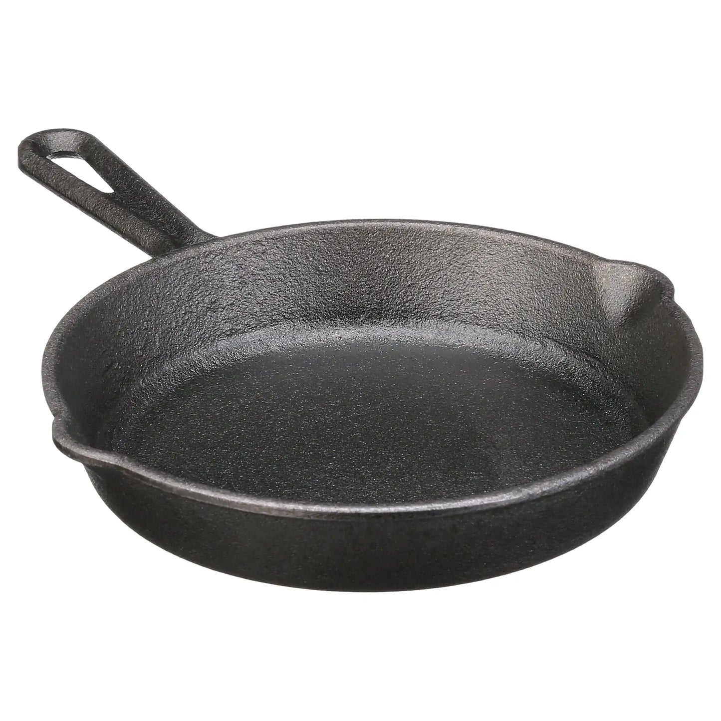 Cast Iron Skillet Set with Handles and Griddle, Pre-seasoned, 6", 10.5", 11"