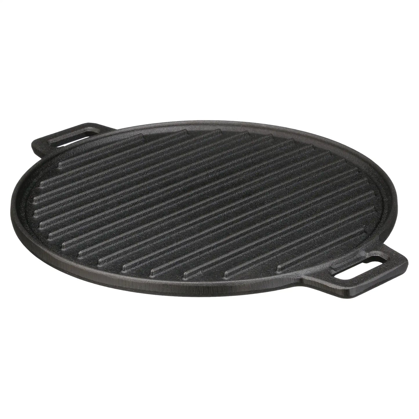 Cast Iron Skillet Set with Handles and Griddle, Pre-seasoned, 6", 10.5", 11"