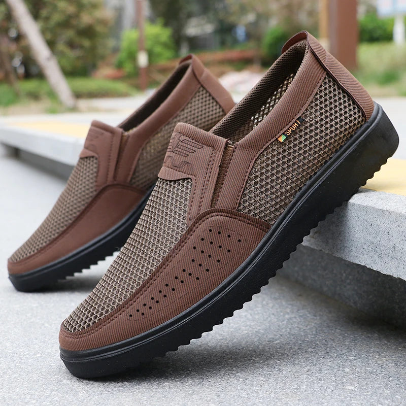 Men's Breathable/Comfortable Slip-On Casual Shoes for All Seasons
