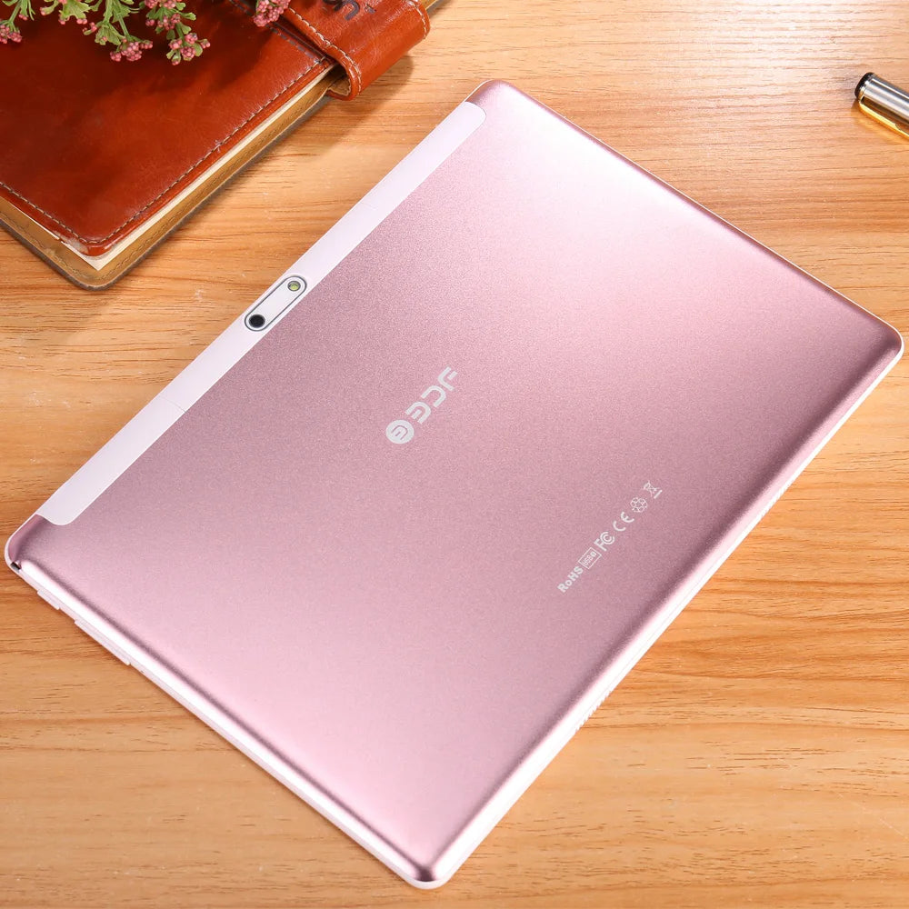 10.1 Inch Android Tablet PC Octa Core Dual SIM Dual Cameras Bluetooth Wifi 3G Call Capability Portable Pad with Front & Rear Cameras