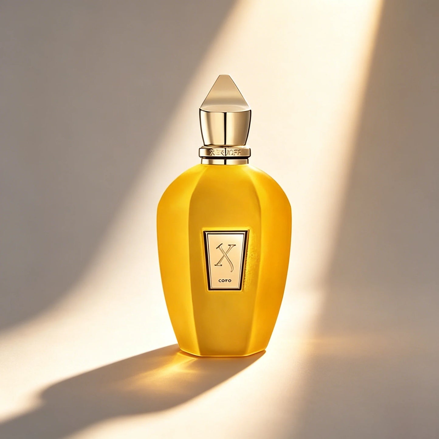 Xerjoff Erba Gold Unisex Eau De Parfum 100ml Yellow Frosted Bottle Woody Fruity Long Lasting Perfume for Men & Women
