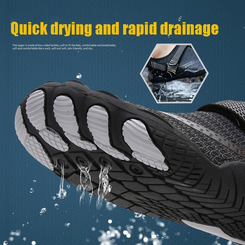 Wading Shoes Man Water Sneakers Swimming Beach Quick-Dry Outdoor Upstream  Breathable Barefoot Sandals