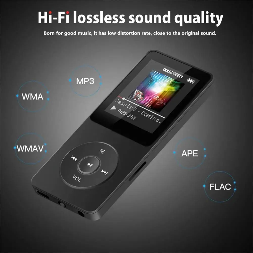 1.8'' Bluetooth Mp3 Music Player Portable E-book Mp4 Fm Radio Games Video Picture  Student  Recording Pen