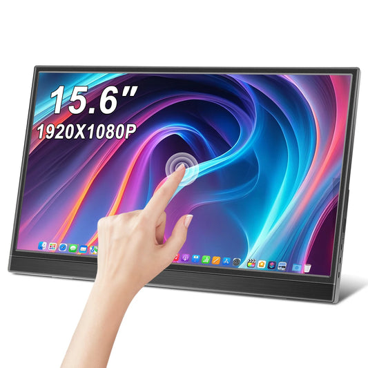 Portable Monitor Touchscreen 16/15.6/14 inch Monitors for USB HDMI-Compatible Computer Display