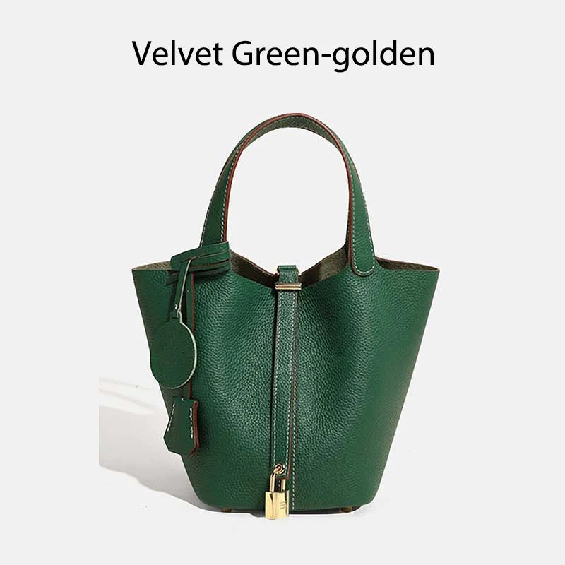 MENDY Women's Large Bucket Bag Fashion Tote Handbag Luxury Designer Bag for Ladies