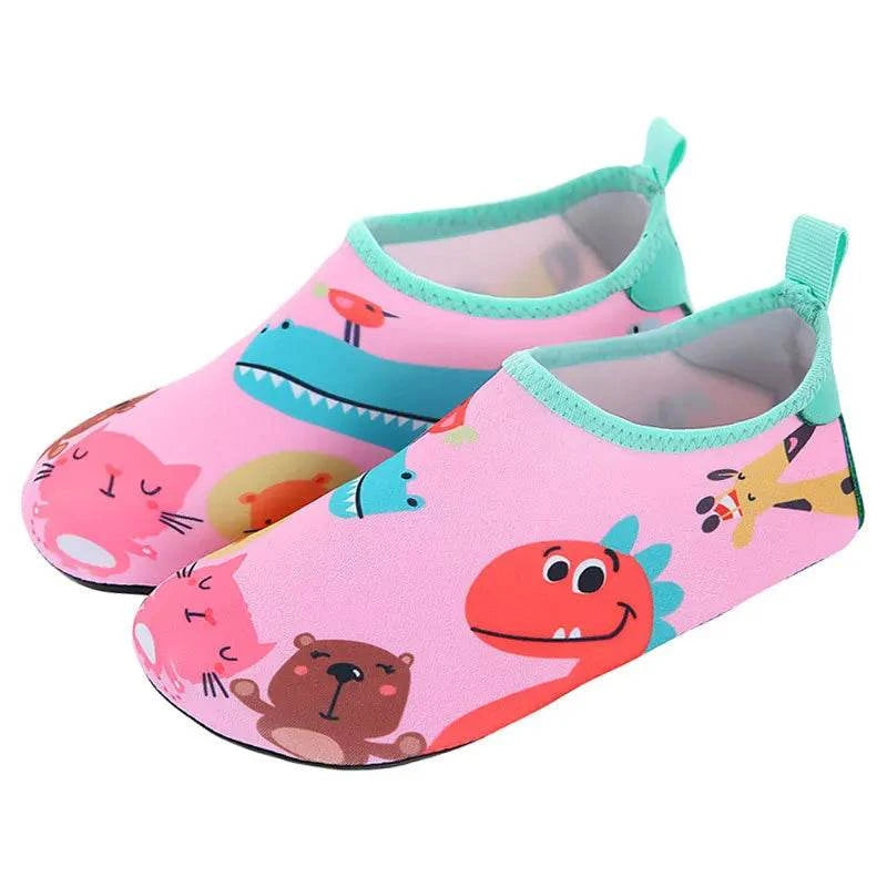 Kids Soft Foldable Water Shoes Boys Girls Quick-Dry for Beach Summer Outdoor Wading Swimming Surf Sea Slippers