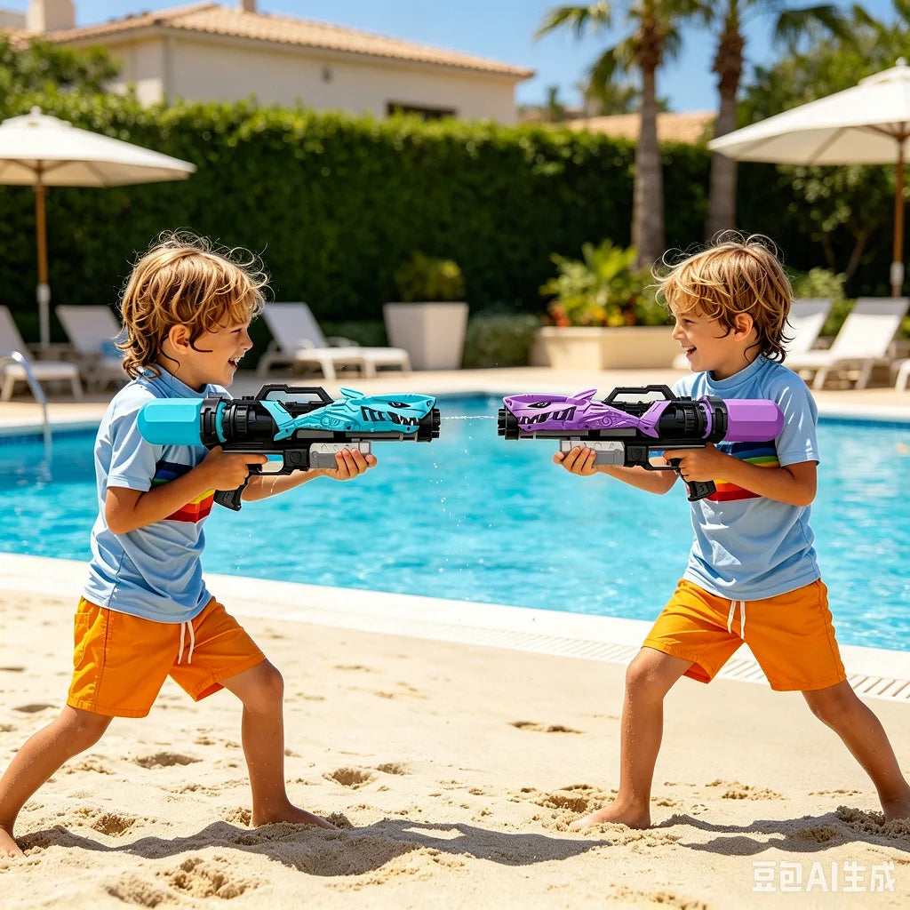 Manual Water Gun Ice Blast Desert Eagle Summer Passion Swimming Battle Toy Pool Outdoor Fun