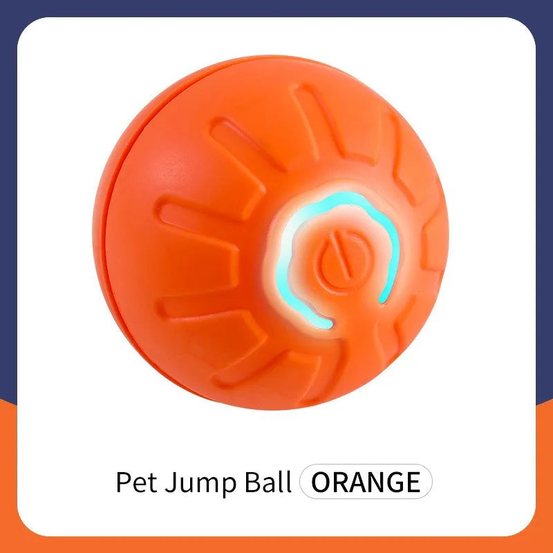 Smart Dog Toy Ball Electronic Interactive Pet Toy Ball USB Automatic Moving Bouncing for Puppy Birthday Gift Cat Products