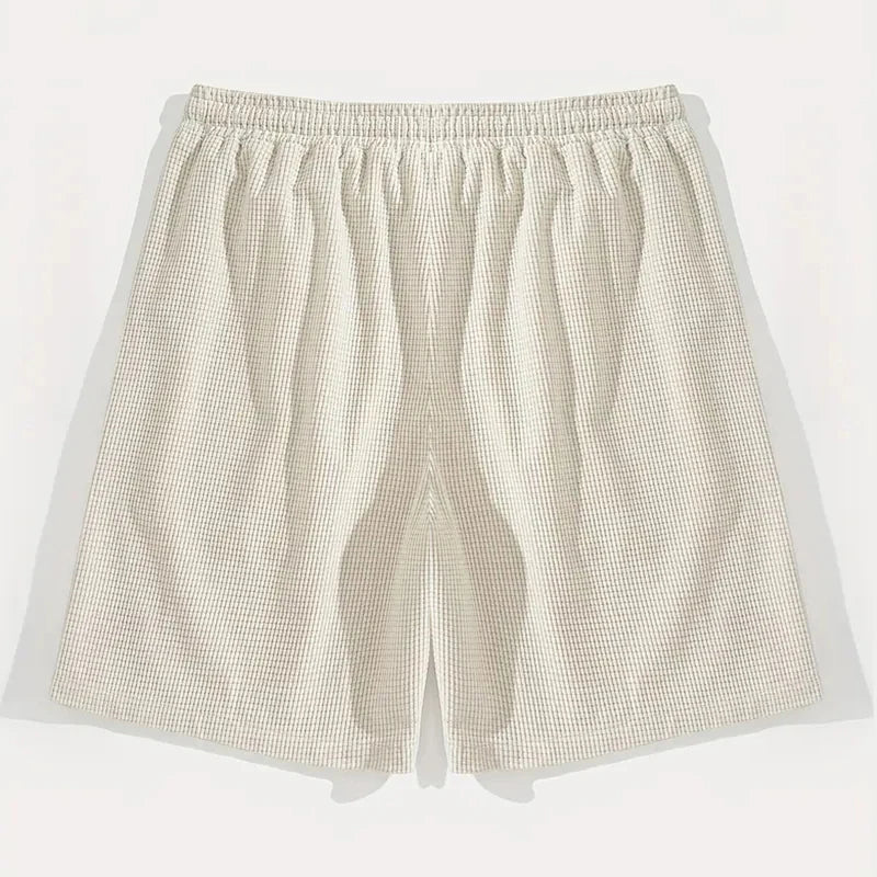 Men's Shorts, Casual Beach Shorts New Fashion Textured Fabric Breathable  Suitable for Both Daily Wear and Sports