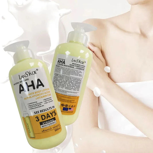 Whitening Body Cream Vitamin C&E Moisturizing Lightening Body Lotion Acne Marks Skin Care