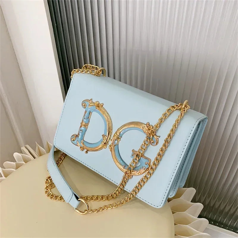 Women's Luxury Lightweight Multi-purpose Chain Shoulder Sling Bag for Formal Events New Design 2025 Art Portfolio Case