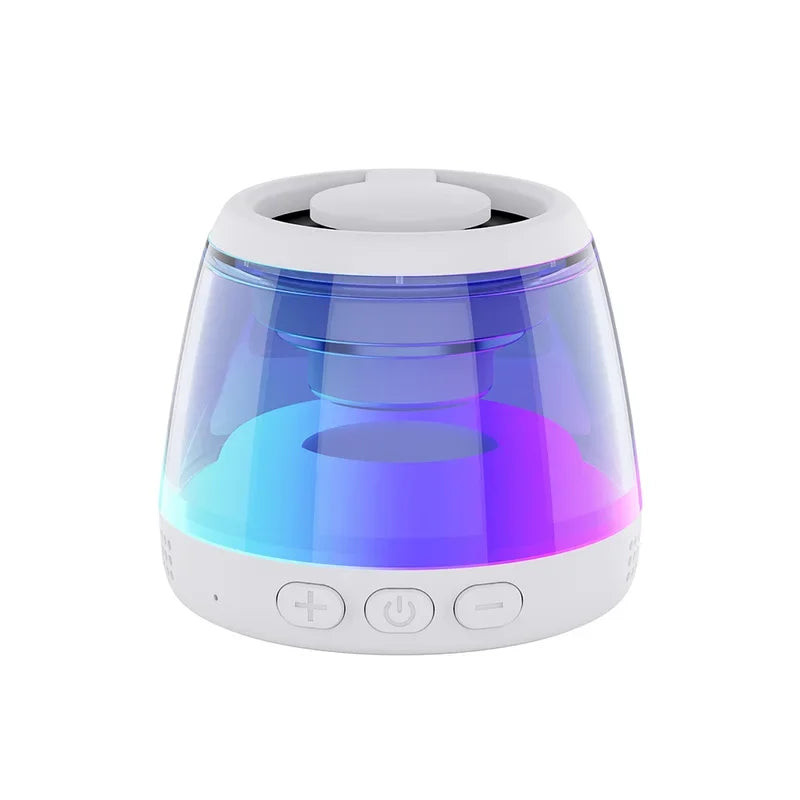 Magnetic Bluetooth speaker RGB mini portable magnetic phone holder ring wireless sound box Bluetooth speaker tower