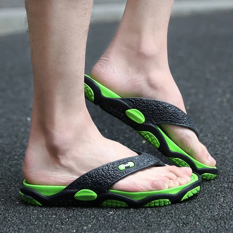 Quality Men&#39;s Shoes For Male Slippers Plus Size 40-45 Fashion Summer Men Flip Flops Outdoor Soft Casual Shoes Men