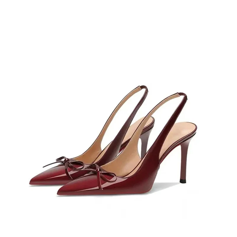 Women's High Heel 2025 Comfortable Light Luxury Slip-On French Style Fashion Pump