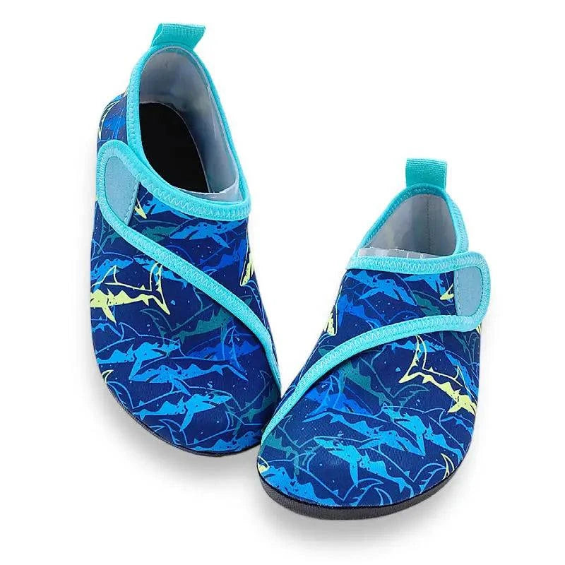 Kids Soft Foldable Water Shoes Boys Girls Quick-Dry for Beach Summer Outdoor Wading Swimming Surf Sea Slippers
