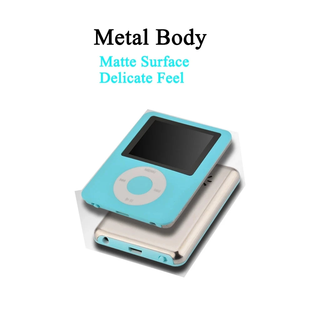 Mini MP3 Music Player High Quality Portable MP3 Radio Player Support FM Radio Video E-book With Large Memory