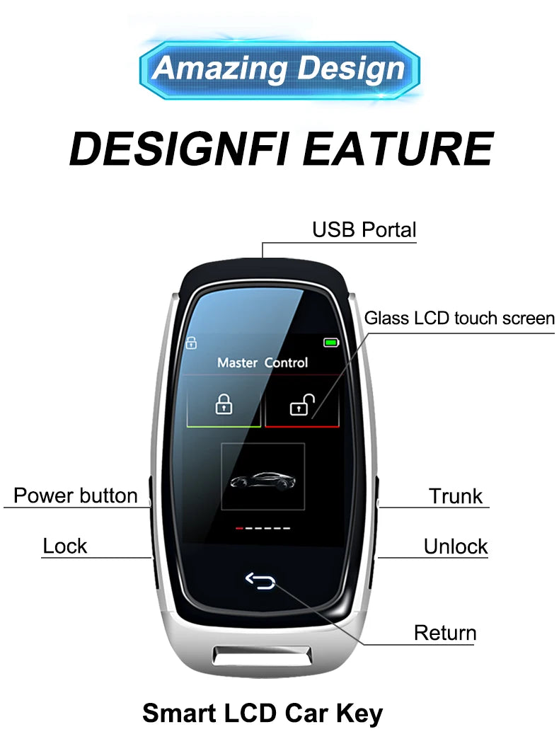 Modified Universal Remote Key Entry Auto Lock Keyless Go For Audi/BMW/Ford/Mazda/Toyota/KIA