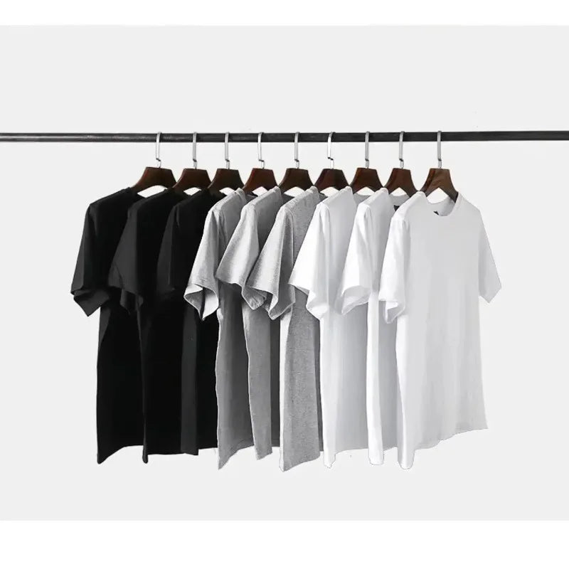 Y2K Luxury Oversized T-Shirt Cotton Print Casual Neutral Short Sleeve Large Crew Neck Fashion Top for Men And Women