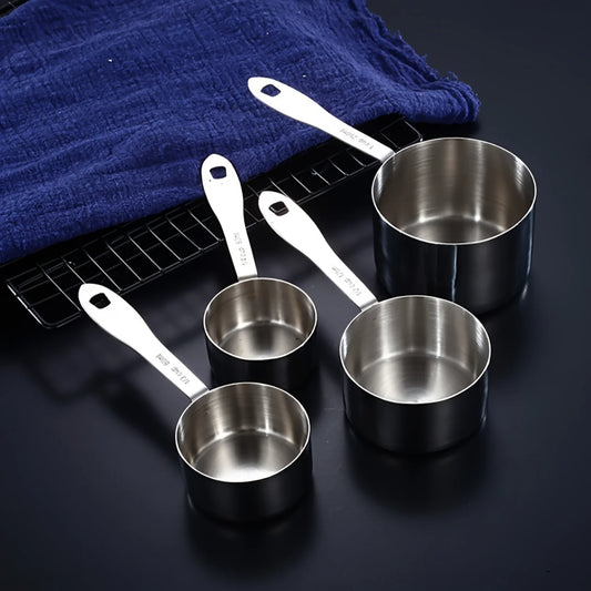 Stainless Steel Measuring Cups Set - Durable Cup for Cooking & Baking Kitchen scale