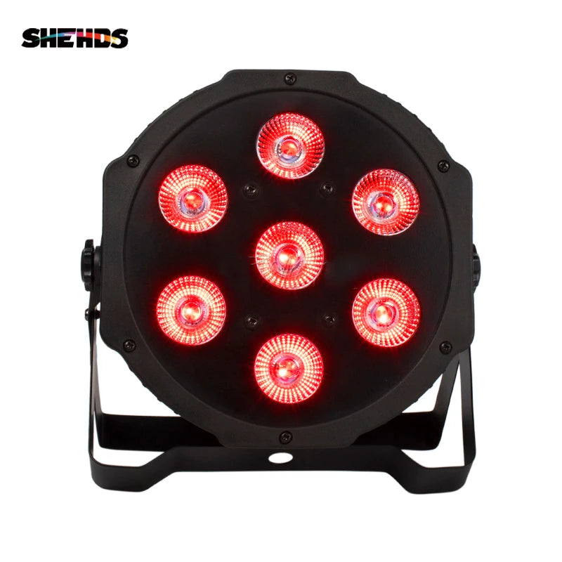 SHEHDS HOT LED Flat Par Light Family Birthday Party Theater Wedding Stage Lighting