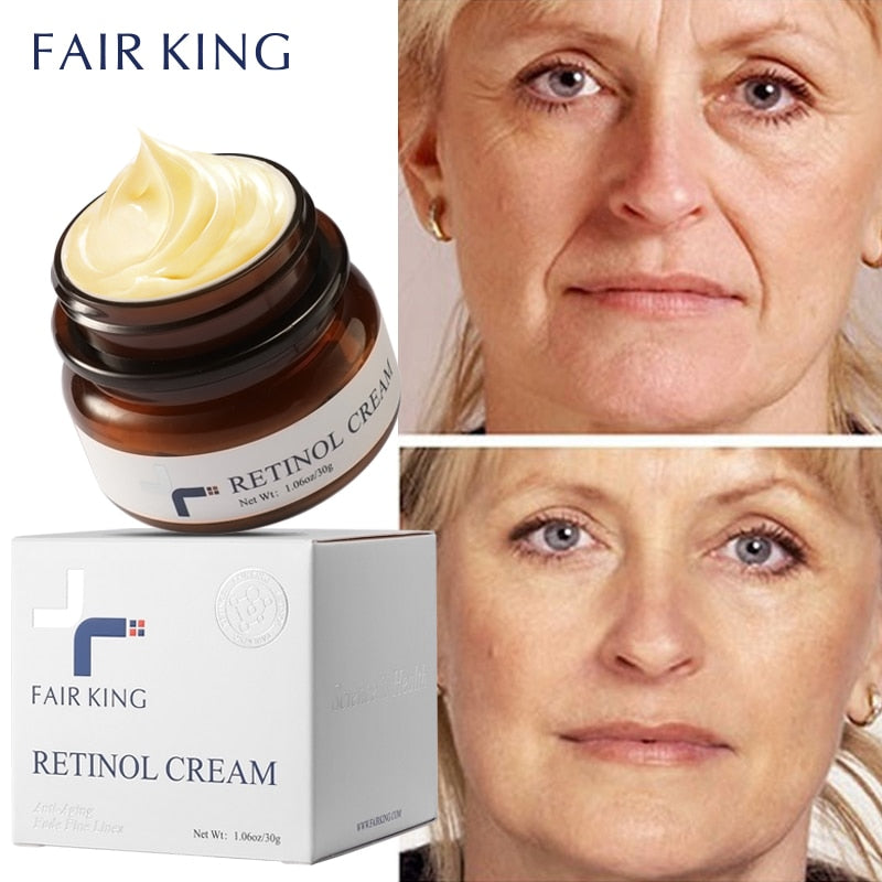 Retinol Cream Anti-Aging Wrinkle Lightening Whitening Spots Accelerated Skin Renewal and Shrinking Pore Vitamin A Cream